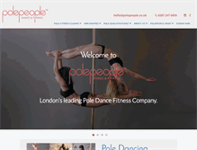 Tablet Screenshot of polepeople.co.uk